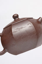 周建春大师扛鼎之作《六方西施壶》原矿优质金龙血砂·300cc 正高级工艺美术师·周建春·制