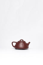 周建春大师扛鼎之作《子冶石瓢壶》原矿优质紫朱泥·120cc 正高级工艺美术师·周建春·制
