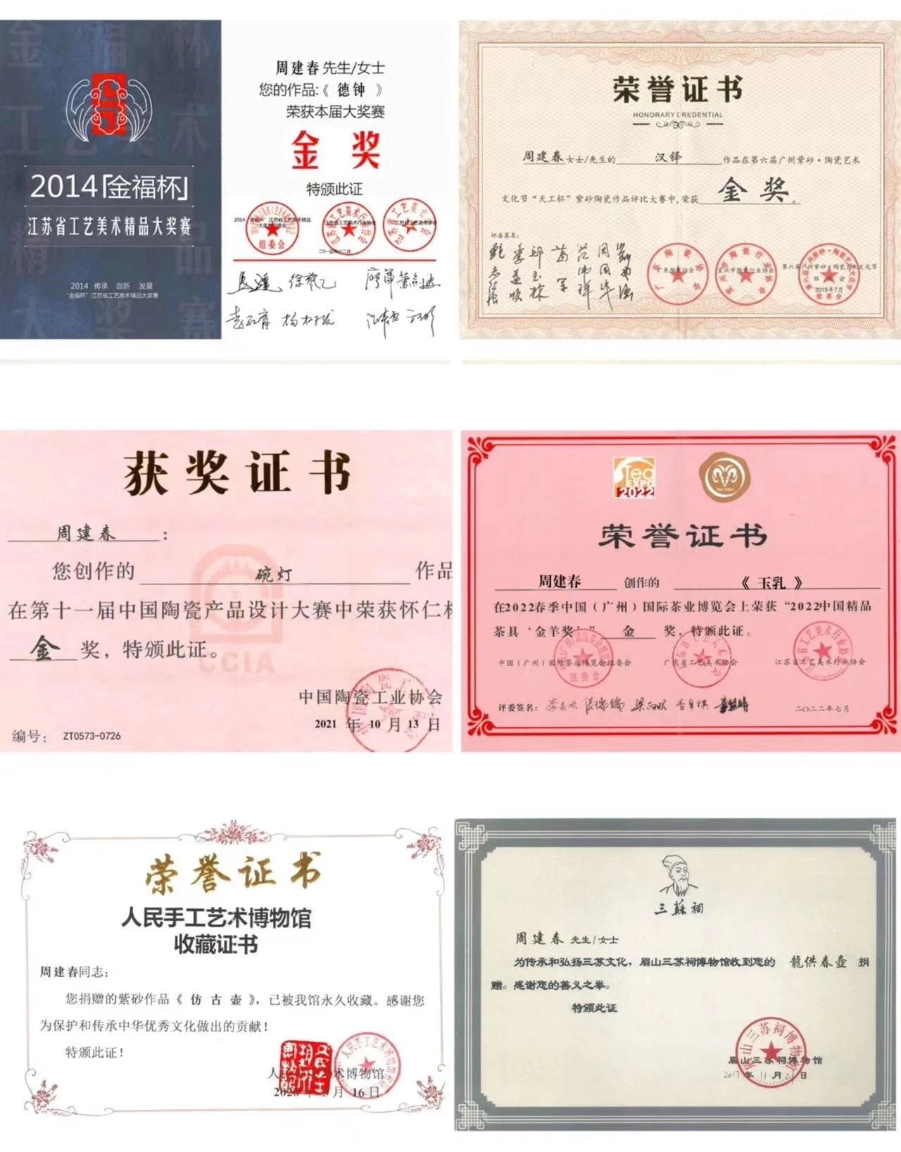 周建春大拍13万扛鼎之作《龙蛋壶》原矿优质金龙血砂柴烧·180cc 正高级工艺美术师·周建春·制