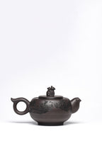 储立之大师 中国陶瓷艺术终身成就奖获得者｜典藏重器【凤凰壶】原矿优质黑泥·580cc