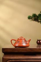 江建翔大师嫡传·杜益君全手工巅峰之作《子冶石瓢》原矿极品金降坡·小容量180cc