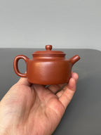 范泽锋大师高徒·省大师邱爽紫砂潜力重器【德钟壶】原矿优质粗砂朱泥·110cc