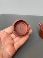范泽锋大师高徒·省大师邱爽紫砂潜力重器【德钟壶】原矿优质粗砂朱泥·110cc