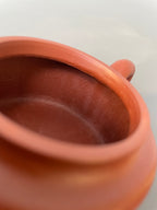 范泽锋大师高徒·省大师邱爽紫砂潜力重器【德钟壶】原矿优质粗砂朱泥·110cc