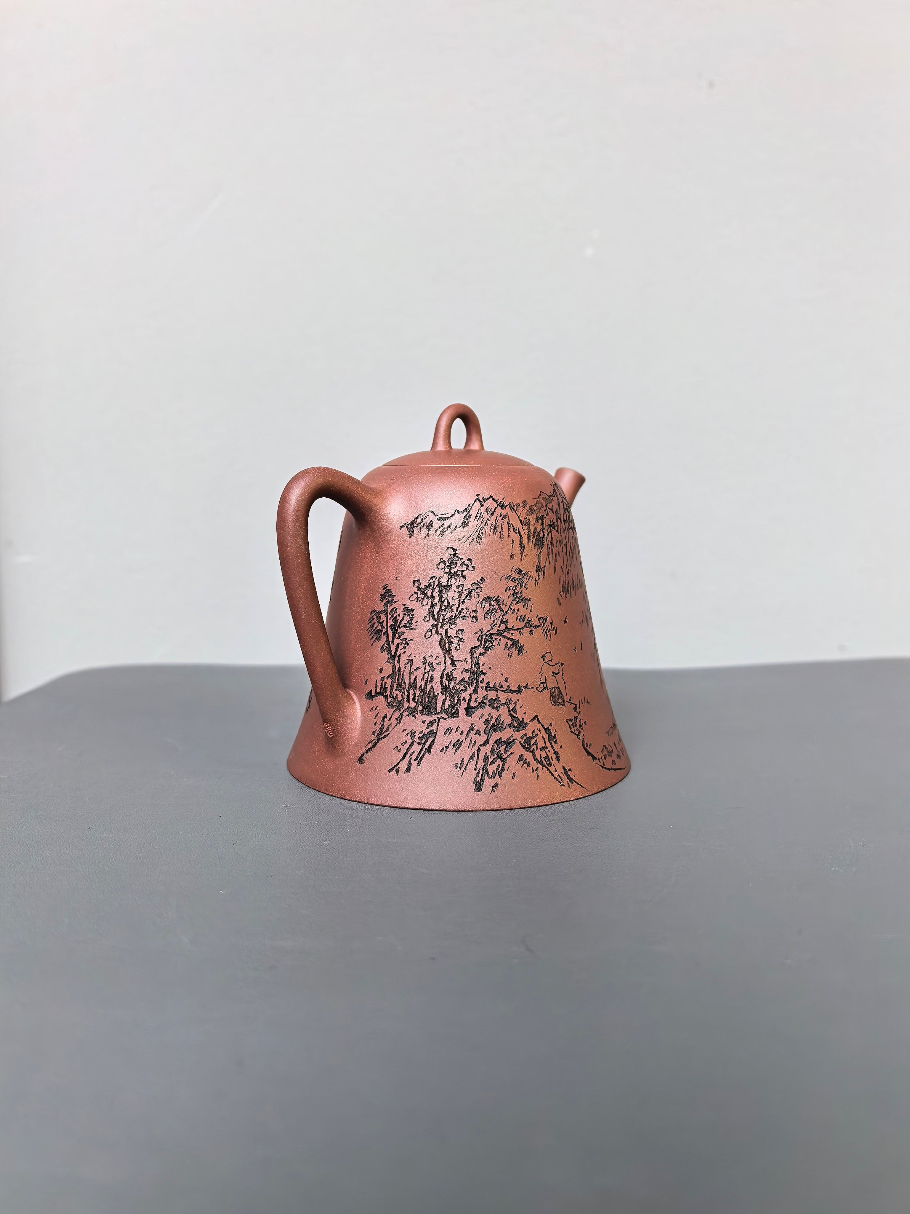 储立之大师｜中国陶瓷艺术终身成就奖获得者｜典藏重器【圆钟壶】原矿优质底槽清·500cc