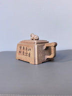 储立之大师｜中国陶瓷艺术终身成就奖获得者｜典藏重器【玉如意壶】原矿优质·蟹壳青·500cc