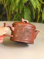 储立之大师｜中国陶瓷艺术终身成就奖获得者｜典藏重器【储氏八式——清泉壶】原矿极品龙血砂 220cc