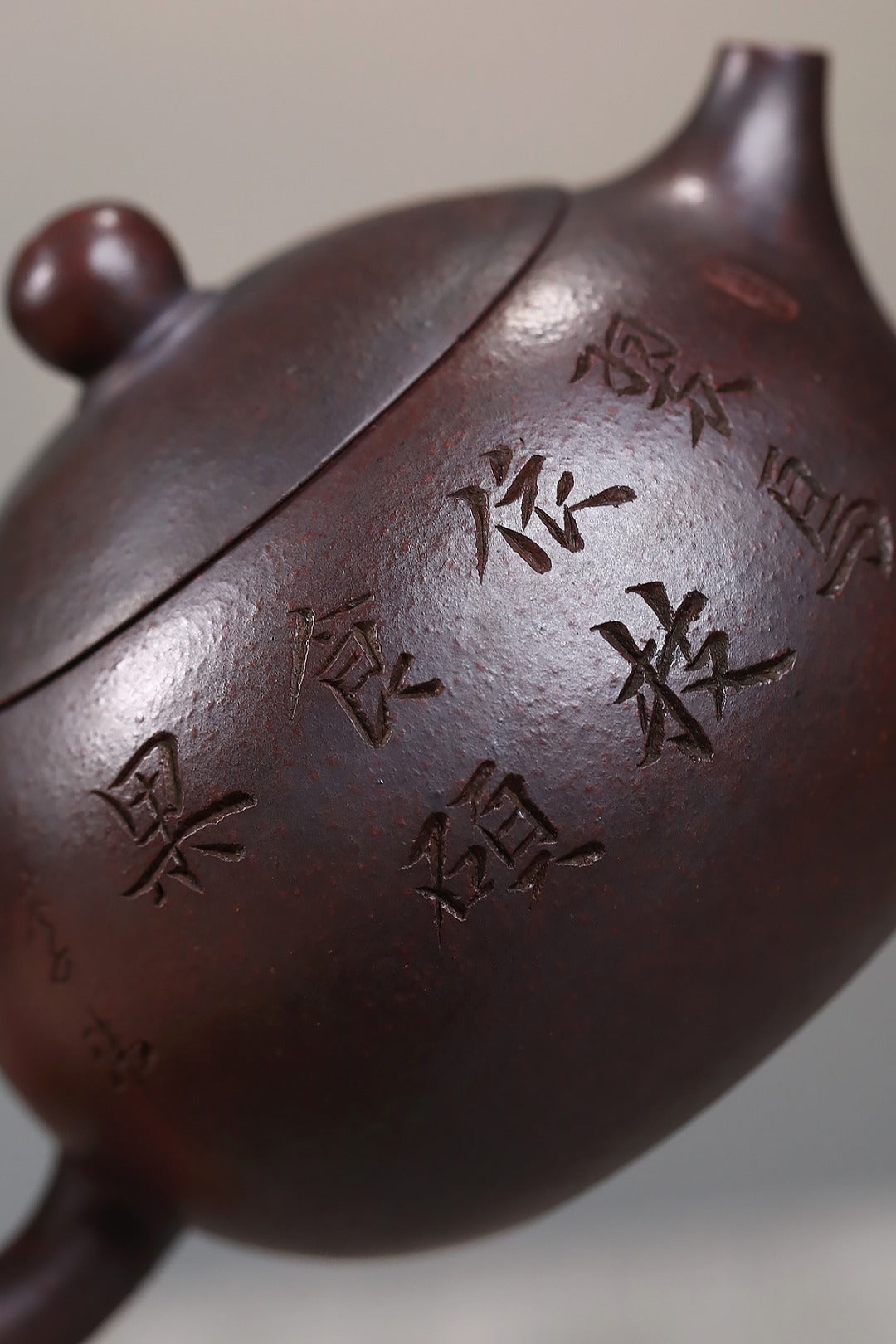 《西施》 国家级工艺美术师 鲍玉华 装饰 李玮 江苏省陶瓷艺术大师 原矿古度赤乌泥，130cc，球孔出水