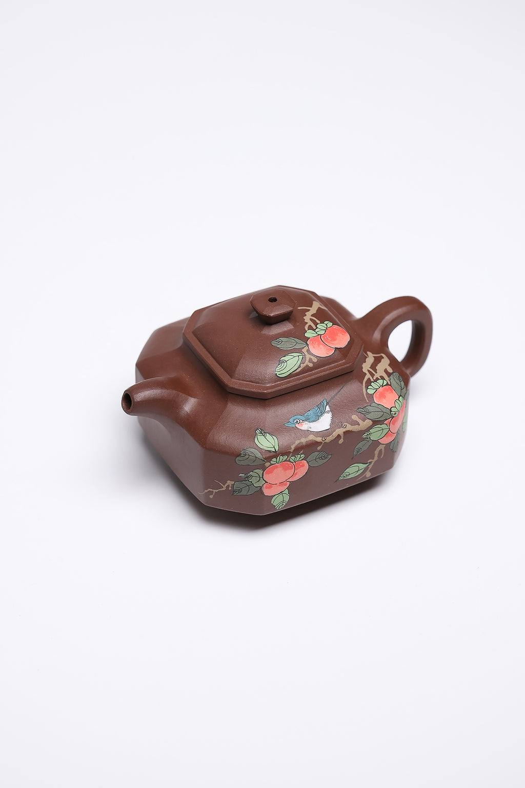 研高经典之：扁八方 泥料：底槽清 容量：300cc 作者：韩小虎 研究员级高级工艺美术师