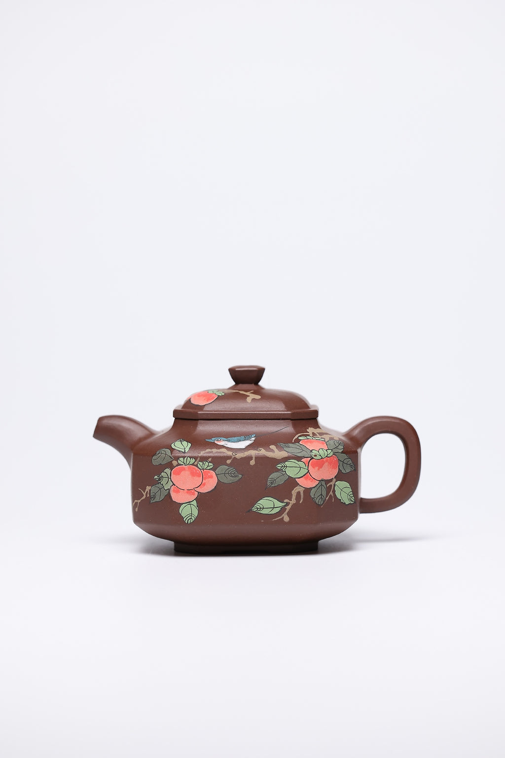 研高经典之：扁八方 泥料：底槽清 容量：300cc 作者：韩小虎 研究员级高级工艺美术师