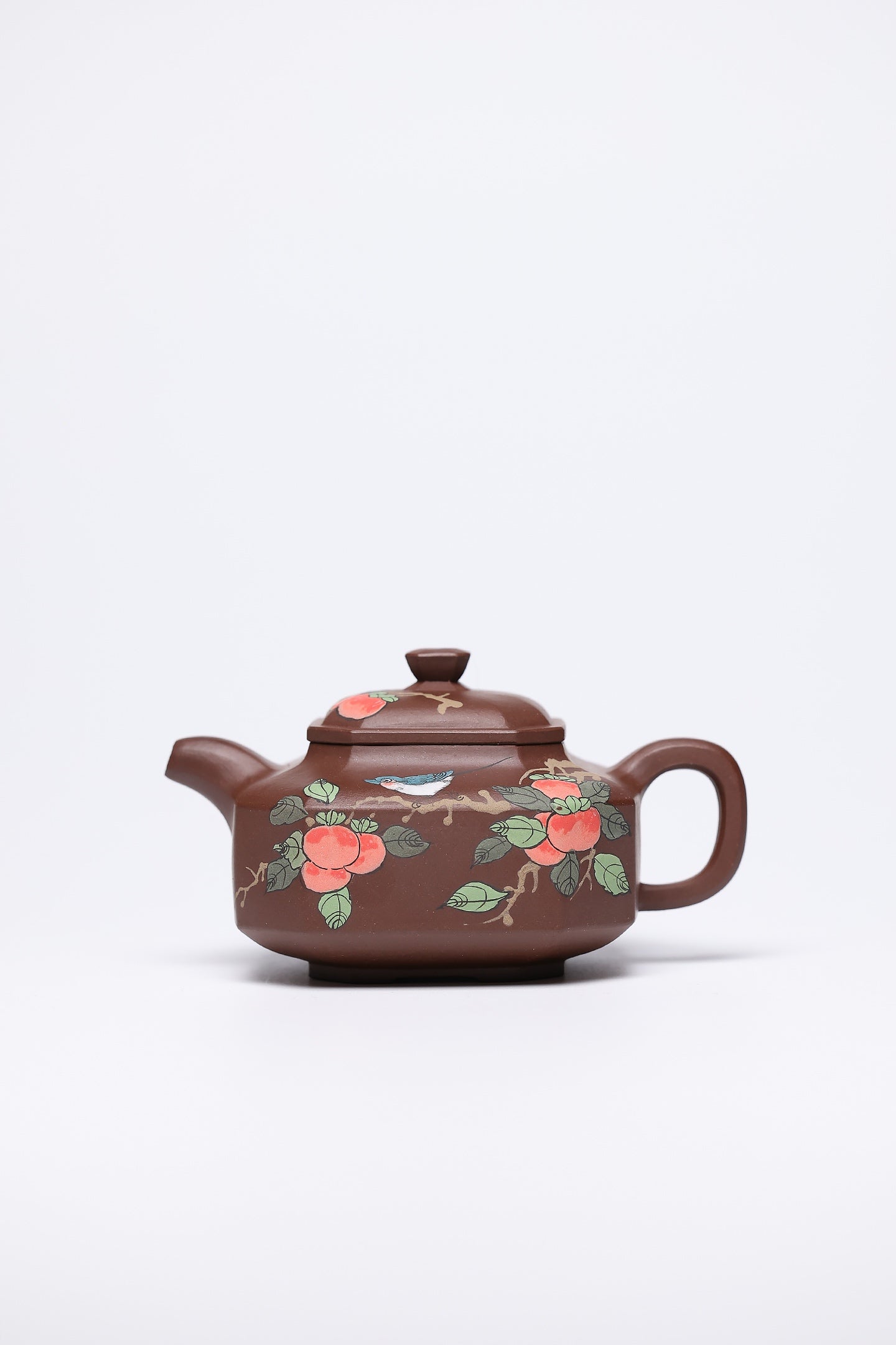 研高经典之：扁八方 泥料：底槽清 容量：300cc 作者：韩小虎 研究员级高级工艺美术师