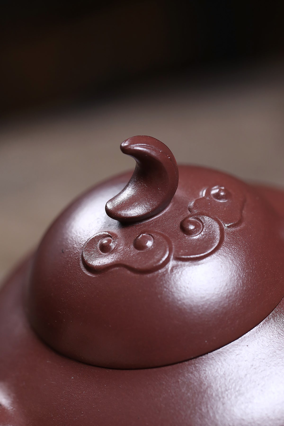 研高经典之：星月菩提 泥料：极品紫泥 容量：400cc 作者：韩小虎 研究员级高级工艺美术师