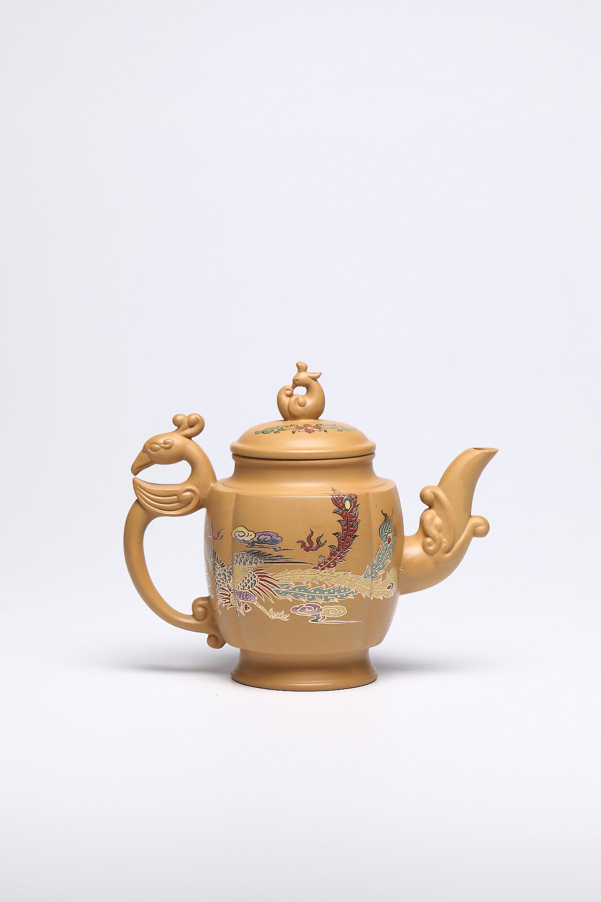 研高经典之：龙凤呈祥 泥料：极品段泥 容量：380cc 作者：韩小虎 研究员级高级工艺美术师