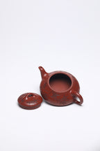 研高经典之：汉棠石瓢 泥料：极品大红袍 容量：280cc 作者：韩小虎 研究员级高级工艺美术师