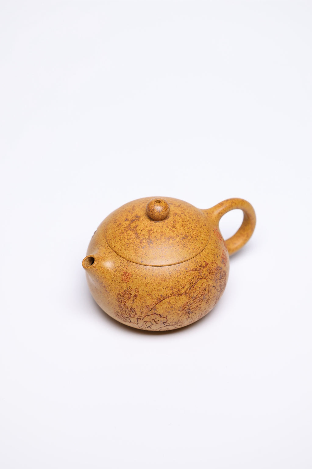 研高经典之作【西施】 泥料：段泥柴烧 容量 280cc 作者：韩小虎 研究员级高级工艺美术师