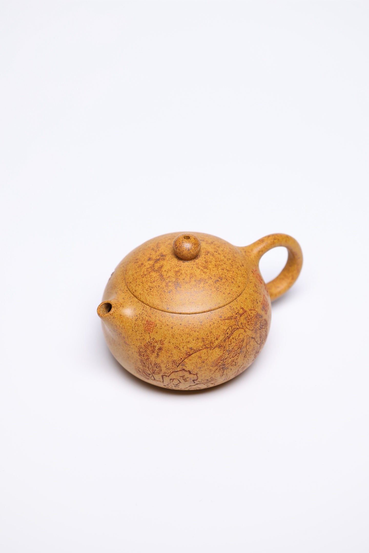 研高经典之作【西施】 泥料：段泥柴烧 容量 280cc 作者：韩小虎 研究员级高级工艺美术师
