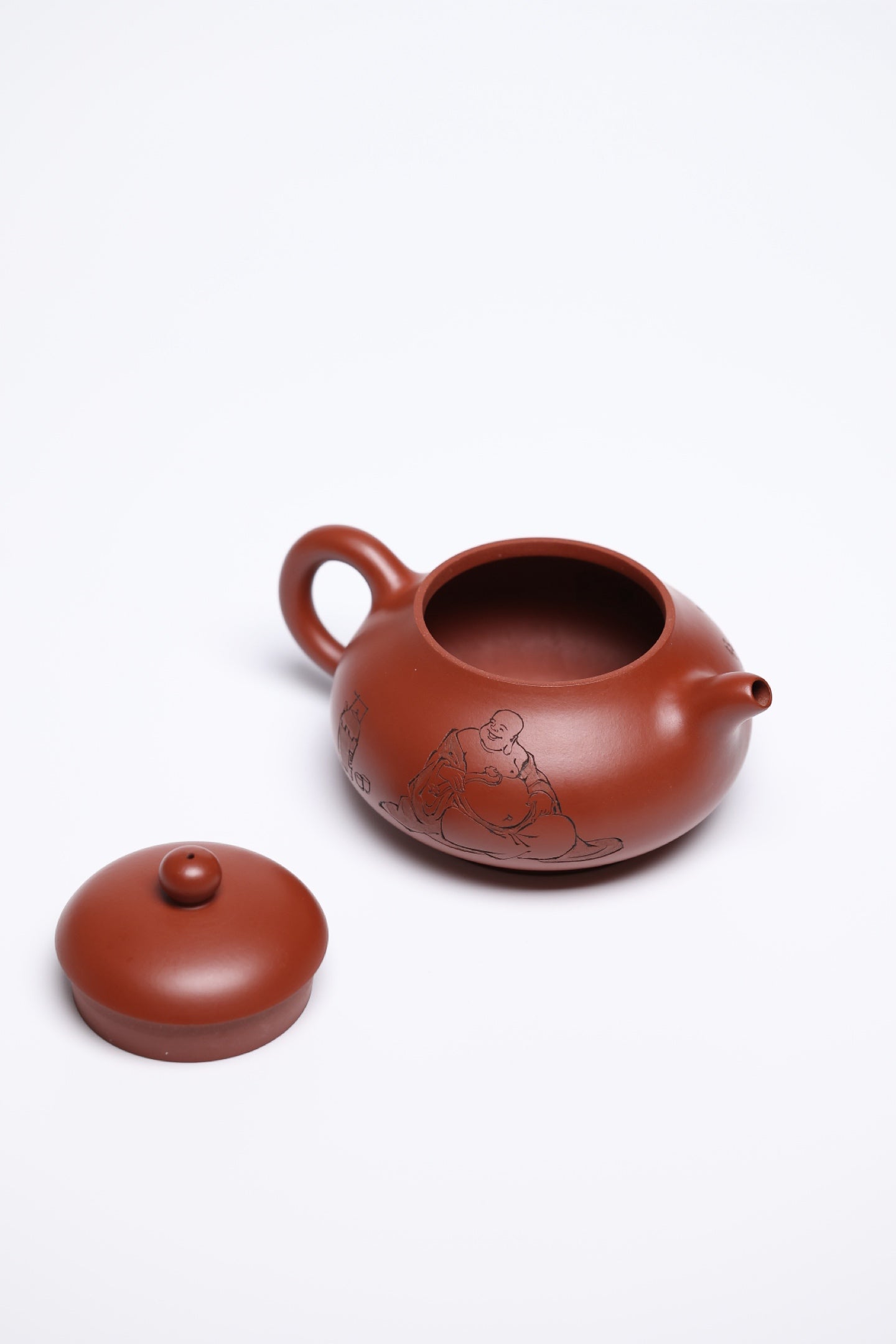 研高经典之作【玉乳】 泥料：极品大红袍 容量 320cc 作者：韩小虎 研究员级高级工艺美术师