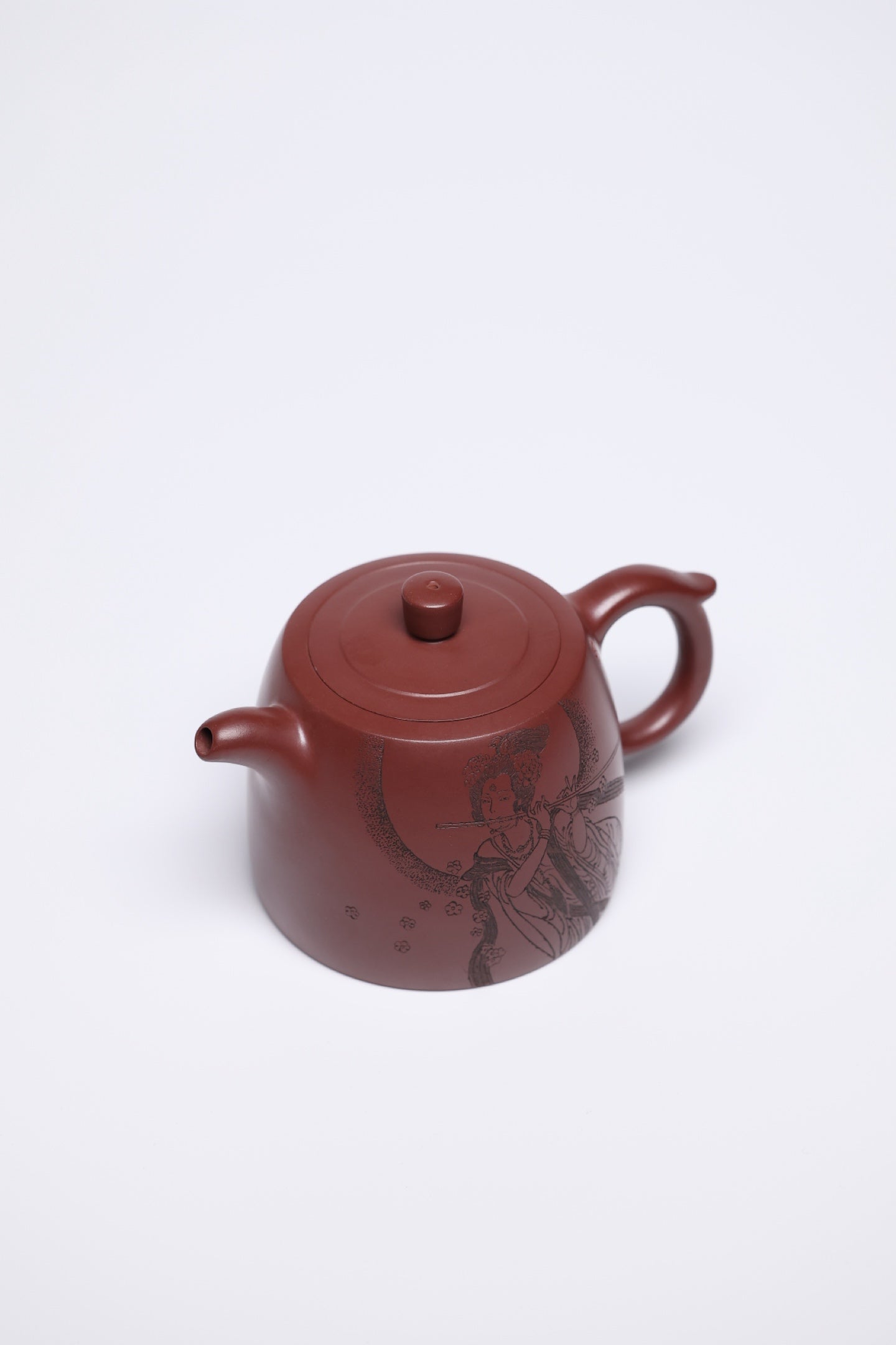 研高经典之作【井栏】 泥料：极品龙血砂 容量  380cc 作者：韩小虎 研究员级高级工艺美术师
