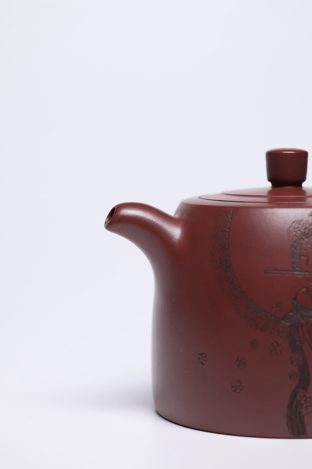 研高经典之作【井栏】 泥料：极品龙血砂 容量  380cc 作者：韩小虎 研究员级高级工艺美术师