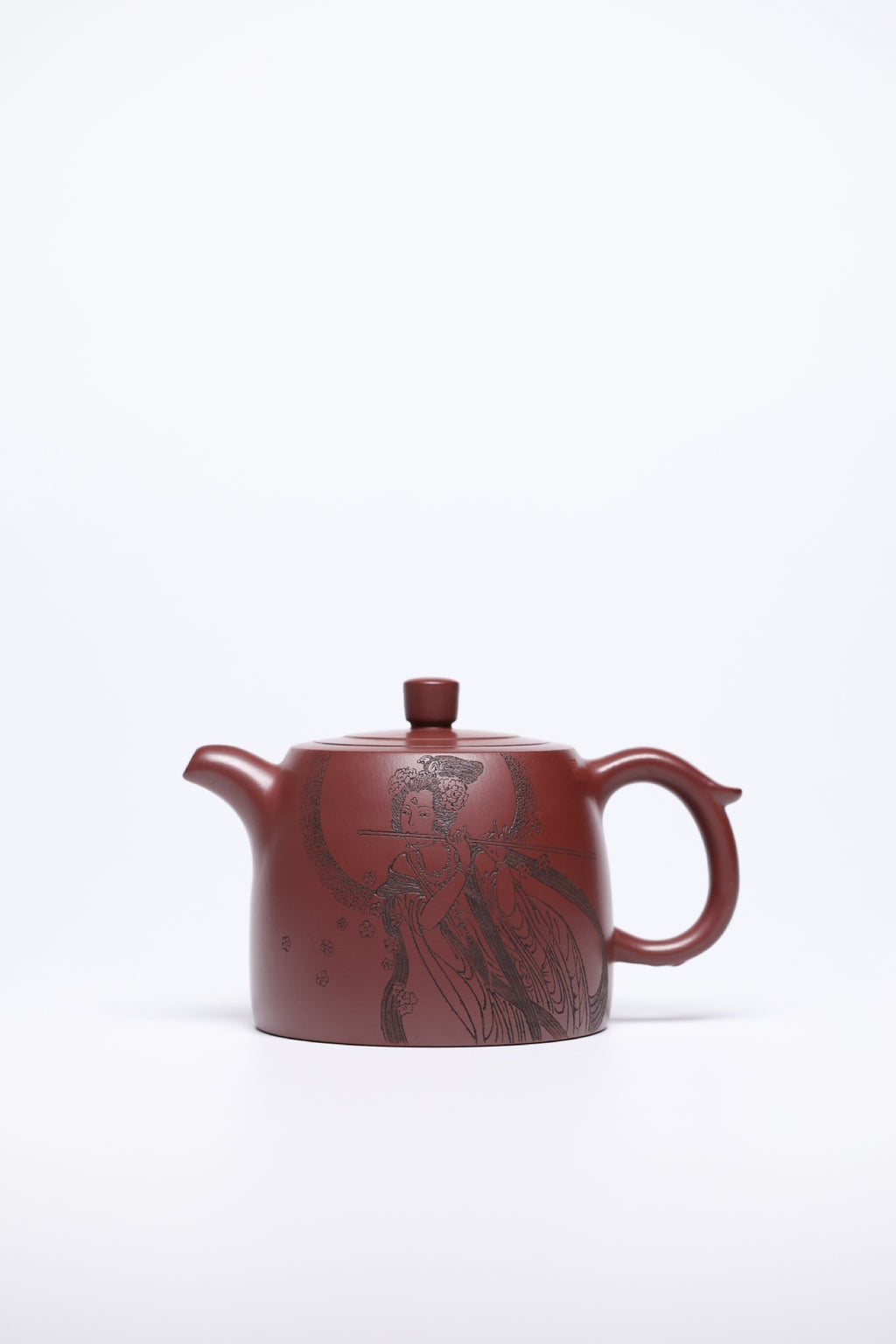 研高经典之作【井栏】 泥料：极品龙血砂 容量  380cc 作者：韩小虎 研究员级高级工艺美术师
