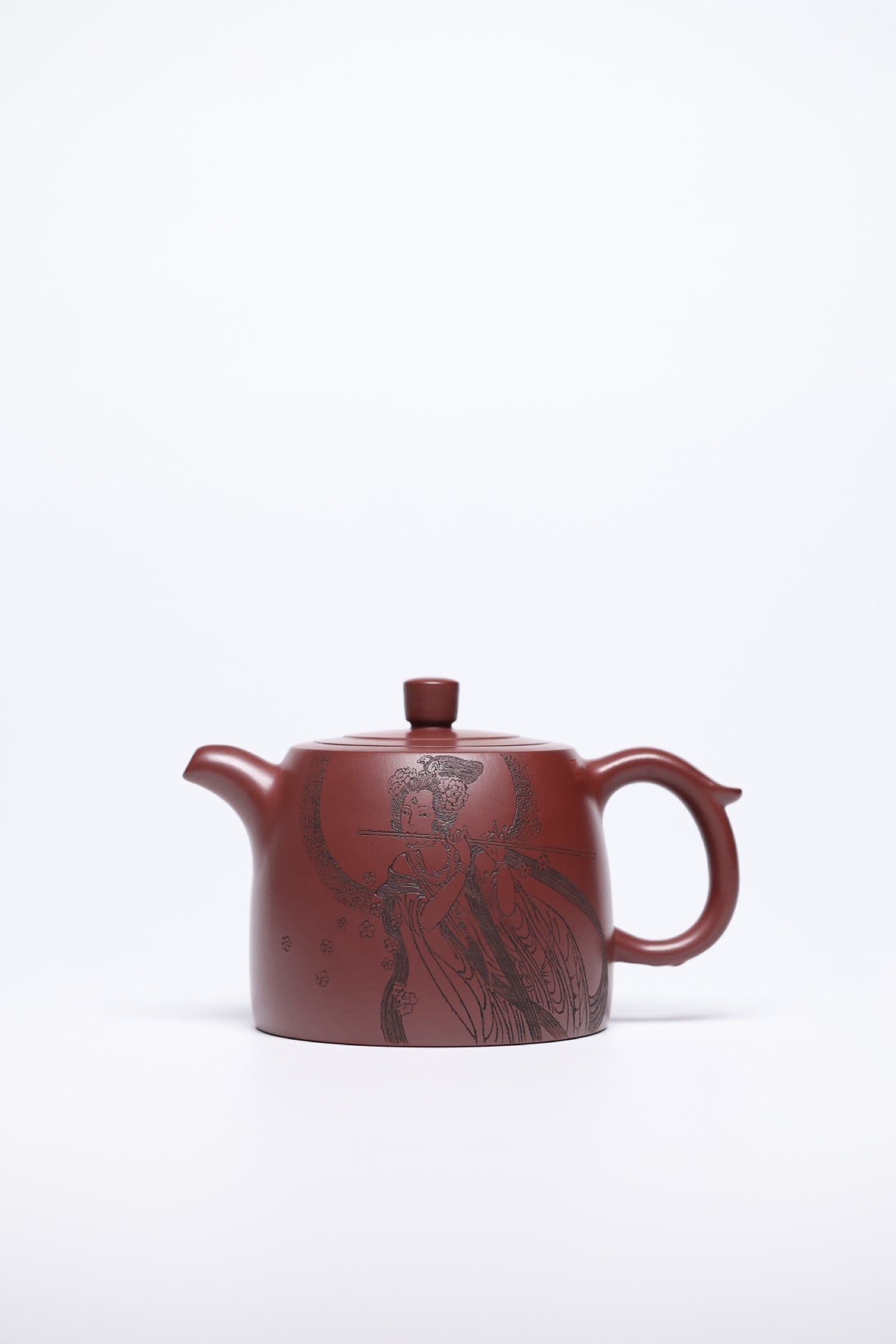 研高经典之作【井栏】 泥料：极品龙血砂 容量  380cc 作者：韩小虎 研究员级高级工艺美术师