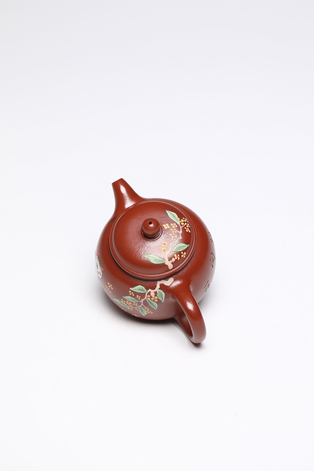研高经典之作【匏尊】 泥料：极品大红袍 容量：190cc 作者：韩小虎 研究员级高级工艺美术师