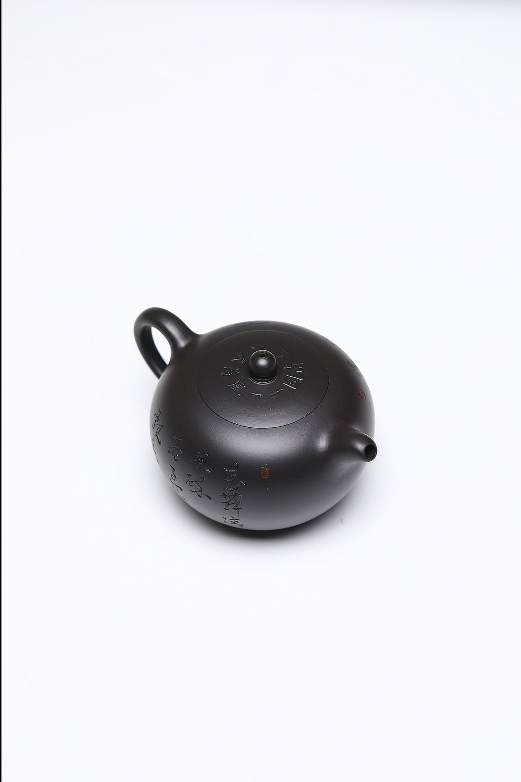 研高经典之作【圆珠】 泥料：极品高黑料 容量：300cc 作者：韩小虎 研究员级高级工艺美术师