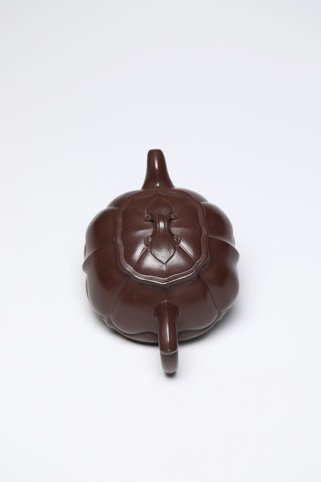 研高经典之作【筋文如意】 泥料：极品石红 容量：400cc 作者：韩小虎 研究员级高级工艺美术师