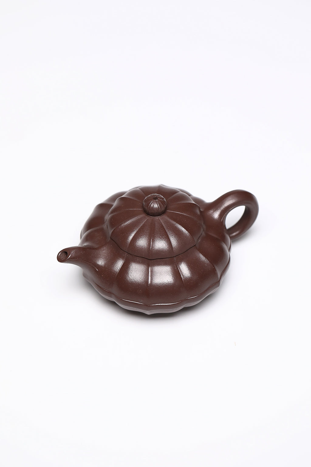 研高经典之作【筋文合菱】 泥料：极品石红 容量：300cc 作者：韩小虎 研究员级高级工艺美术师