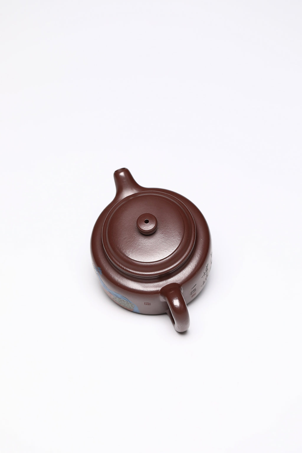 研高经典之作【德中】 泥料：极品紫朱泥 容量：180cc 作者：韩小虎 研究员级高级工艺美术师