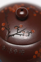 研高经典之作【西施】 泥料：极品紫朱泥 容量：160cc 作者：韩小虎 研究员级高级工艺美术师