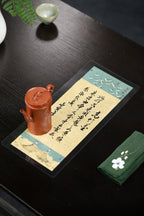 全手工制作 【高竹壶】 泥料：原矿朱泥 容量：240cc  孔数：内推球孔