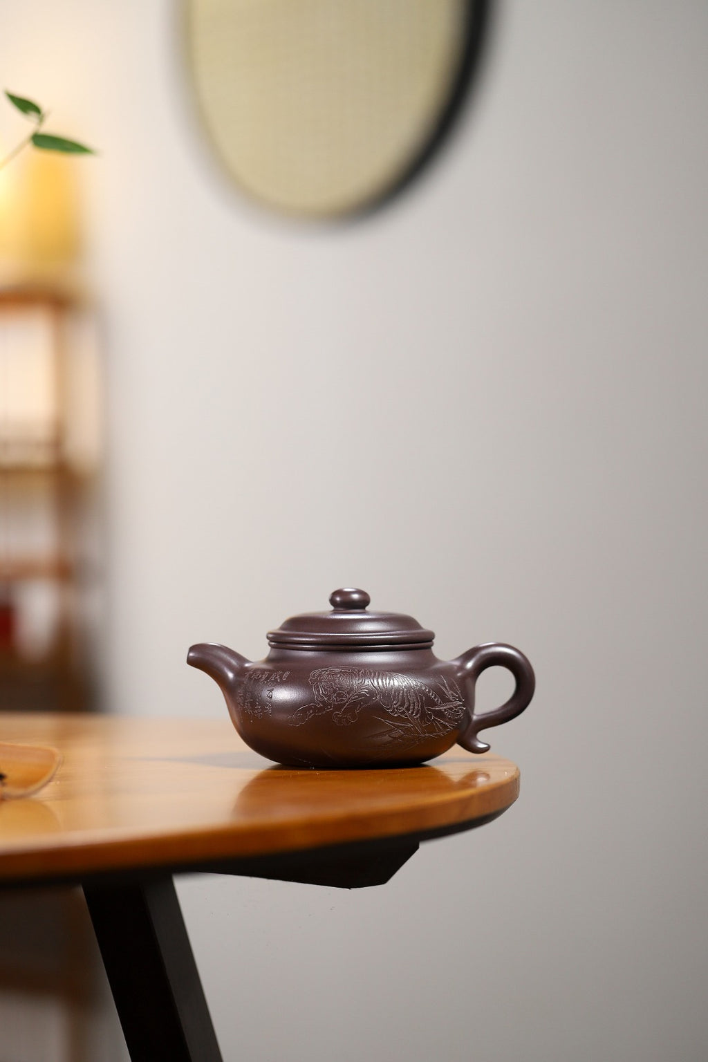 【仿古】 泥料：原矿紫茄泥 容量：380cc  孔数：14孔