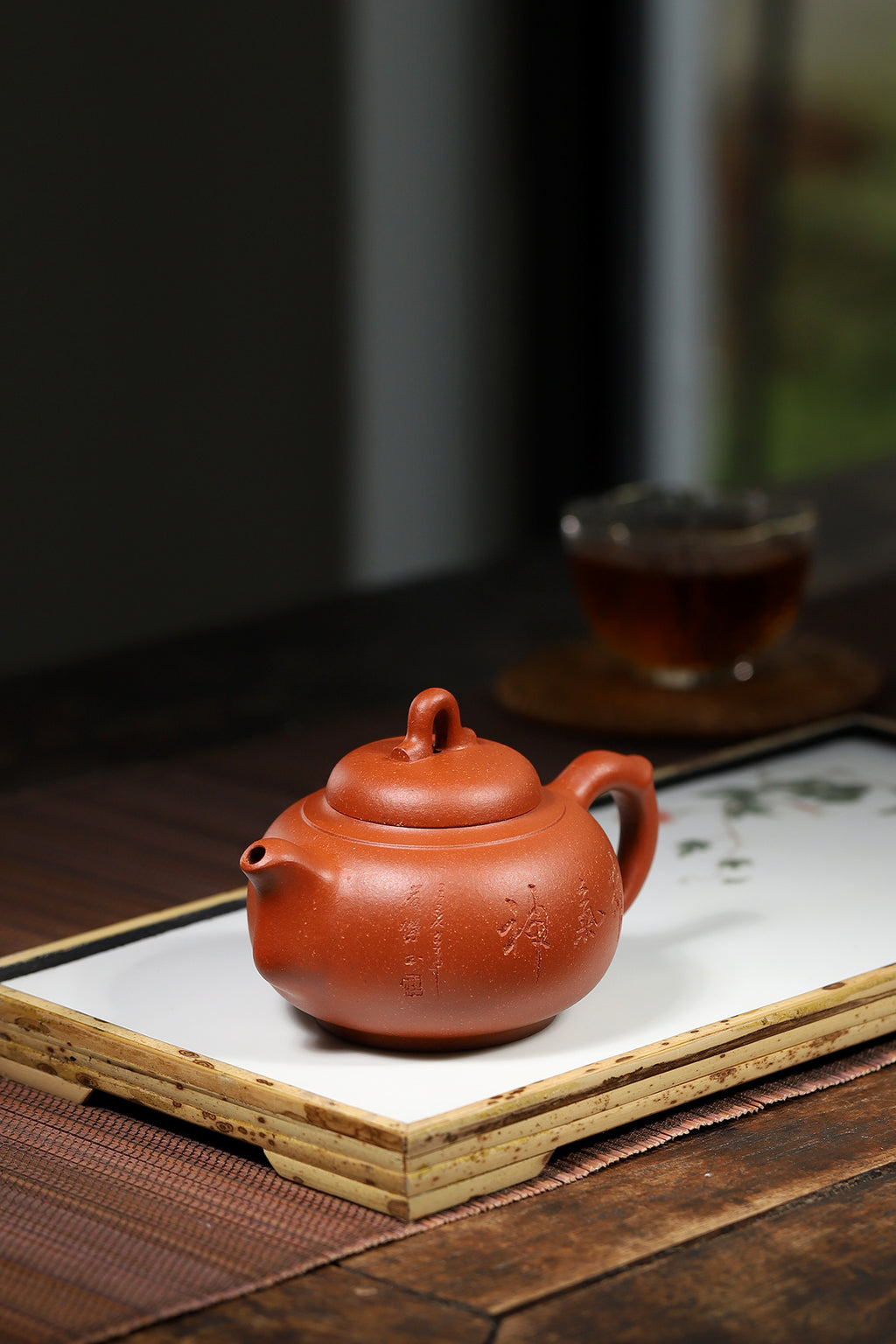 【思韵】 制壶：范俊华（国家级工艺美术师） 泥料：原矿降坡泥 容量：150cc