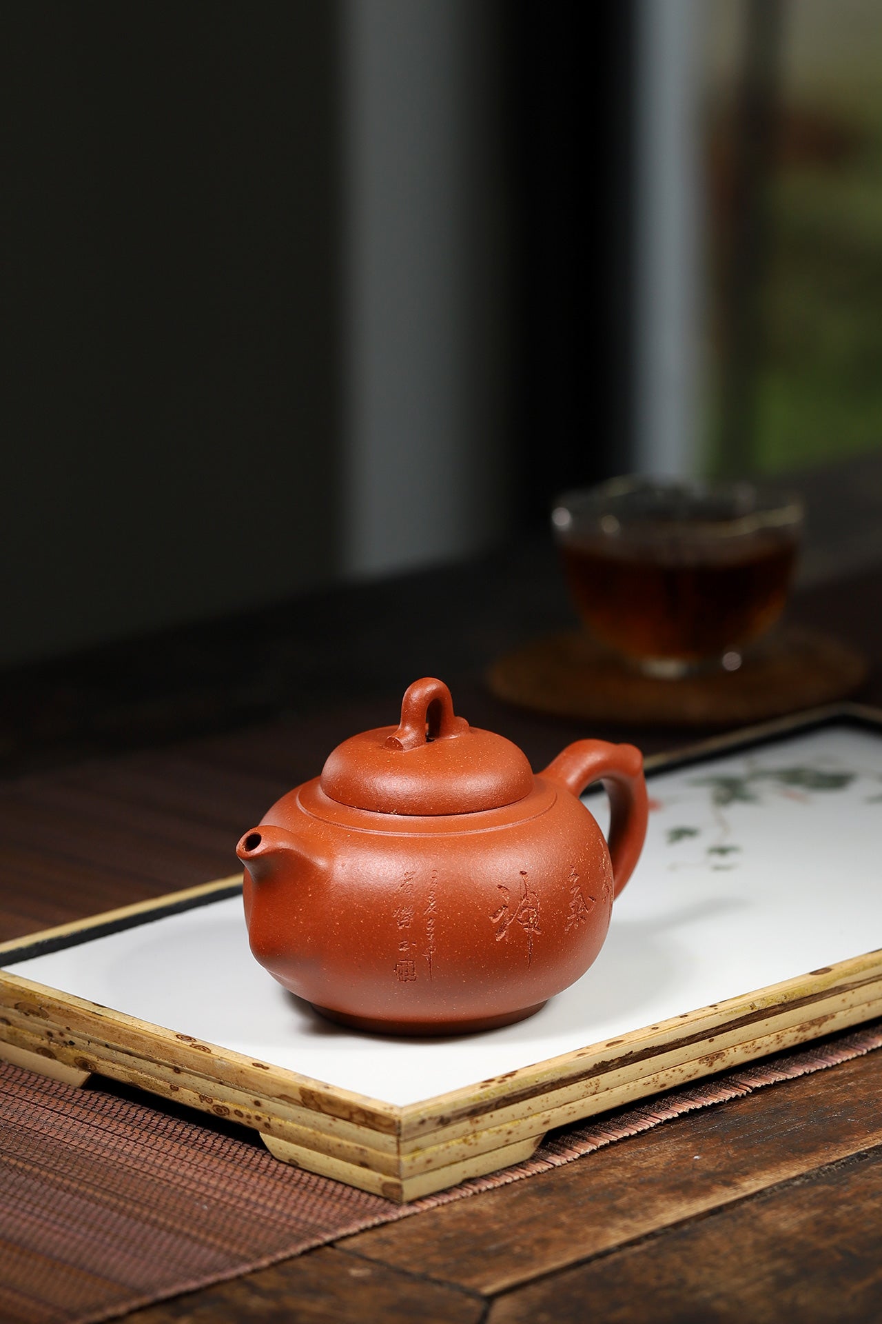 【思韵】 制壶：范俊华（国家级工艺美术师） 泥料：原矿降坡泥 容量：150cc