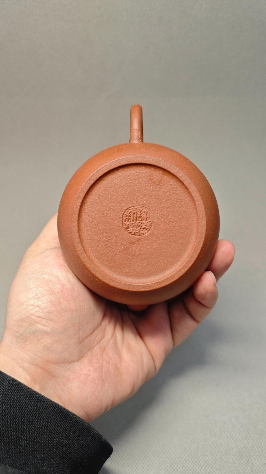 【秋水】 制壶：许响新（国家级助理工艺美术师） 泥料：原矿降坡泥 容量：180cc
