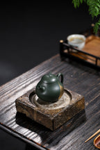 【茄段】 泥料：原矿绿泥 容量：200cc 孔数：7孔