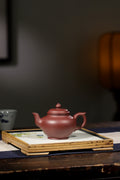 【笑樱】 制壶：范俊华 （国家级工艺美术师） 泥料：原矿紫泥 容量：230cc