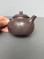 储立之大师｜中国陶瓷艺术终身成就奖获得者｜典藏重器【永福莲子】原矿优质紫玉金砂 320cc