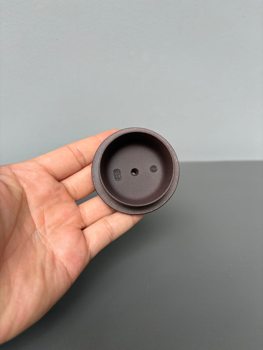 储立之大师｜中国陶瓷艺术终身成就奖获得者｜典藏重器【永福莲子】原矿优质紫玉金砂 320cc