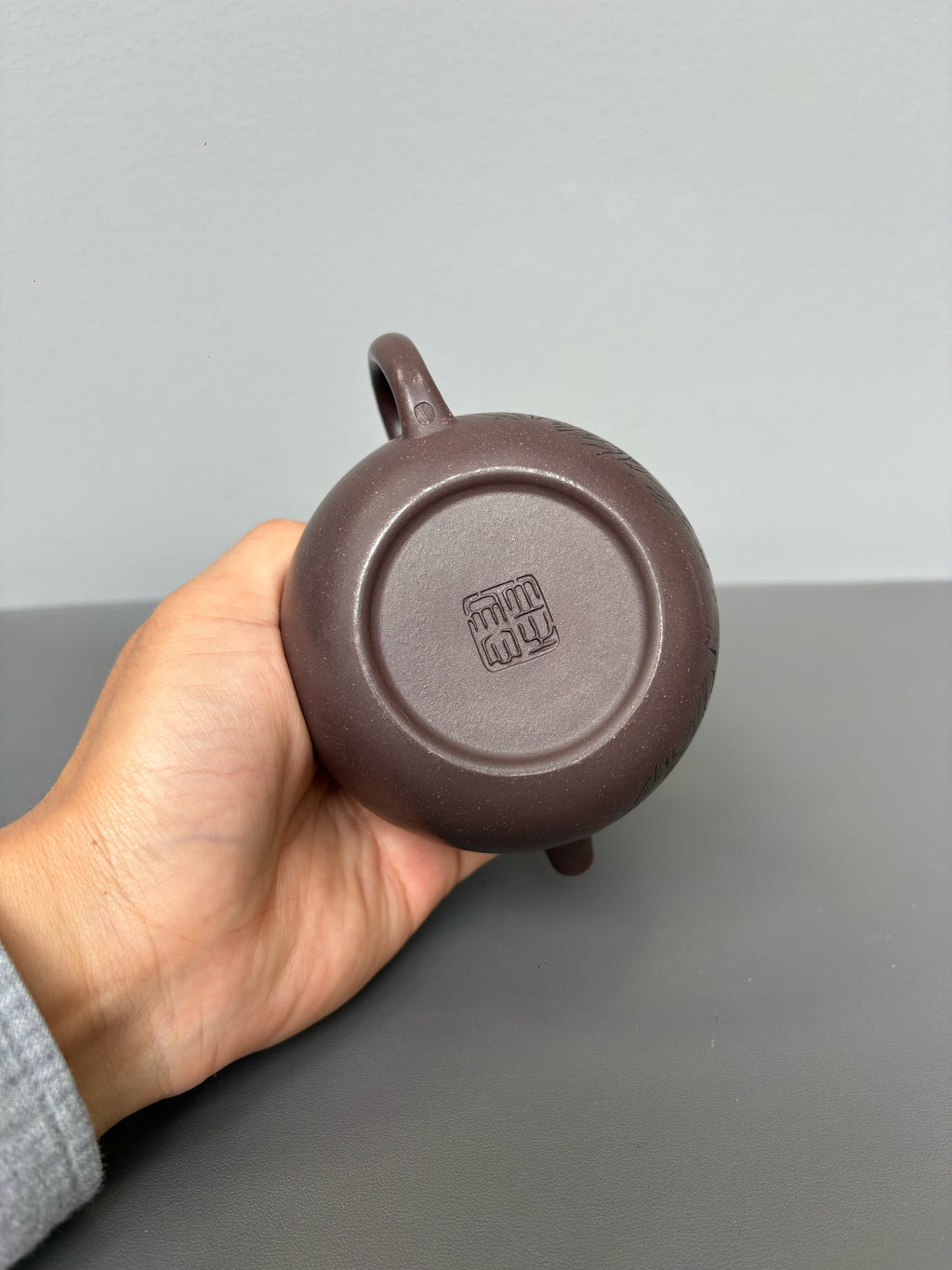 储立之大师｜中国陶瓷艺术终身成就奖获得者｜典藏重器【永福莲子】原矿优质紫玉金砂 320cc