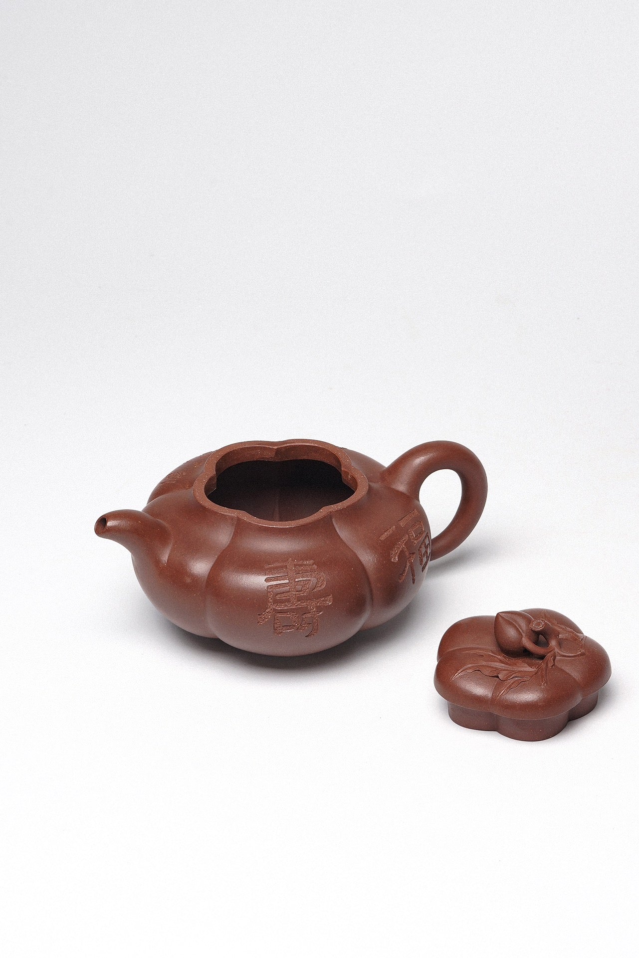 正高级工艺美术师·周建春·制《上合桃壶》原矿优质底槽清·350cc
