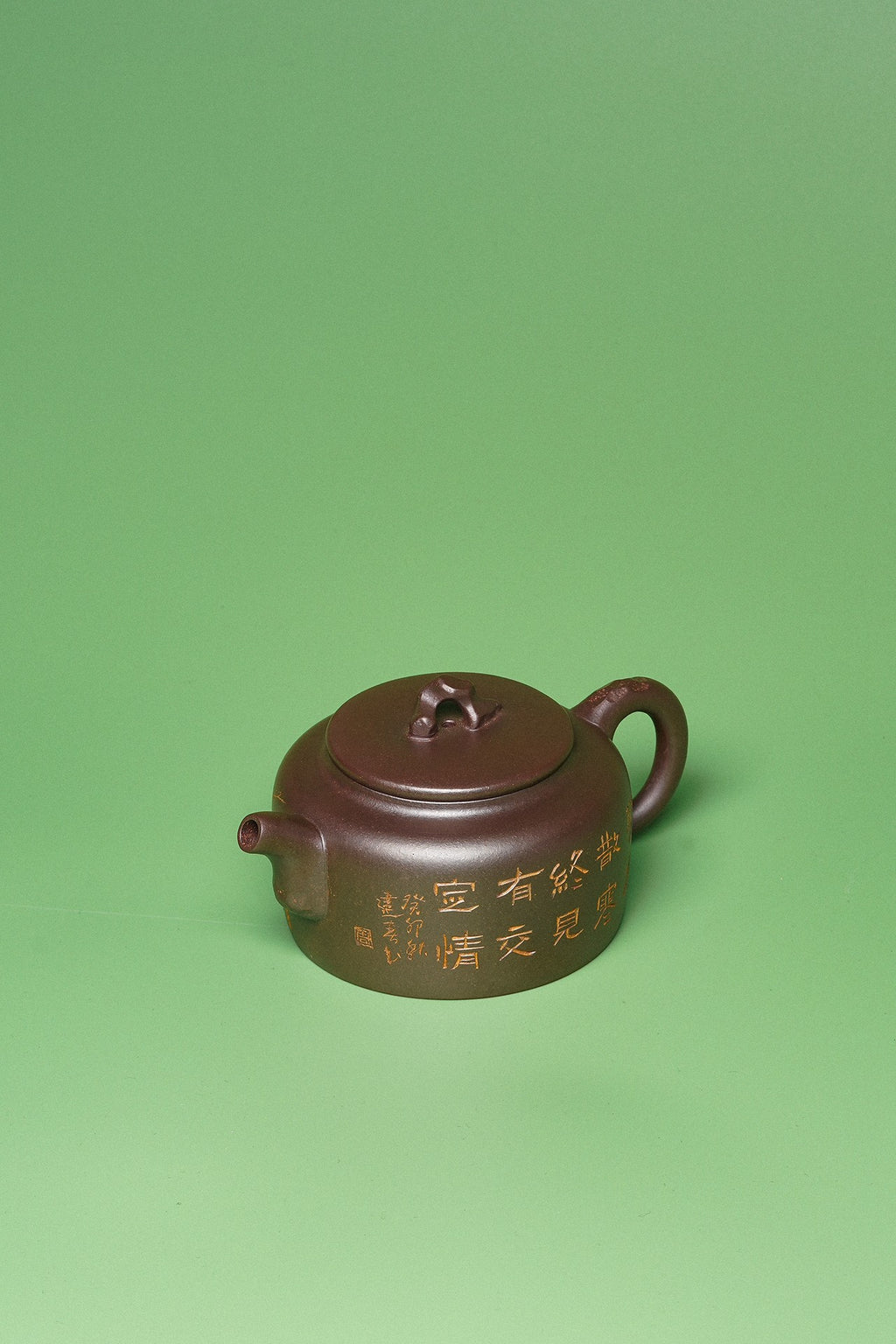 周建春大师扛鼎之作《井栏壶》原矿优质金龙血砂·230cc