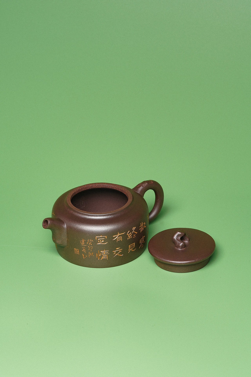 周建春大师扛鼎之作《井栏壶》原矿优质金龙血砂·230cc