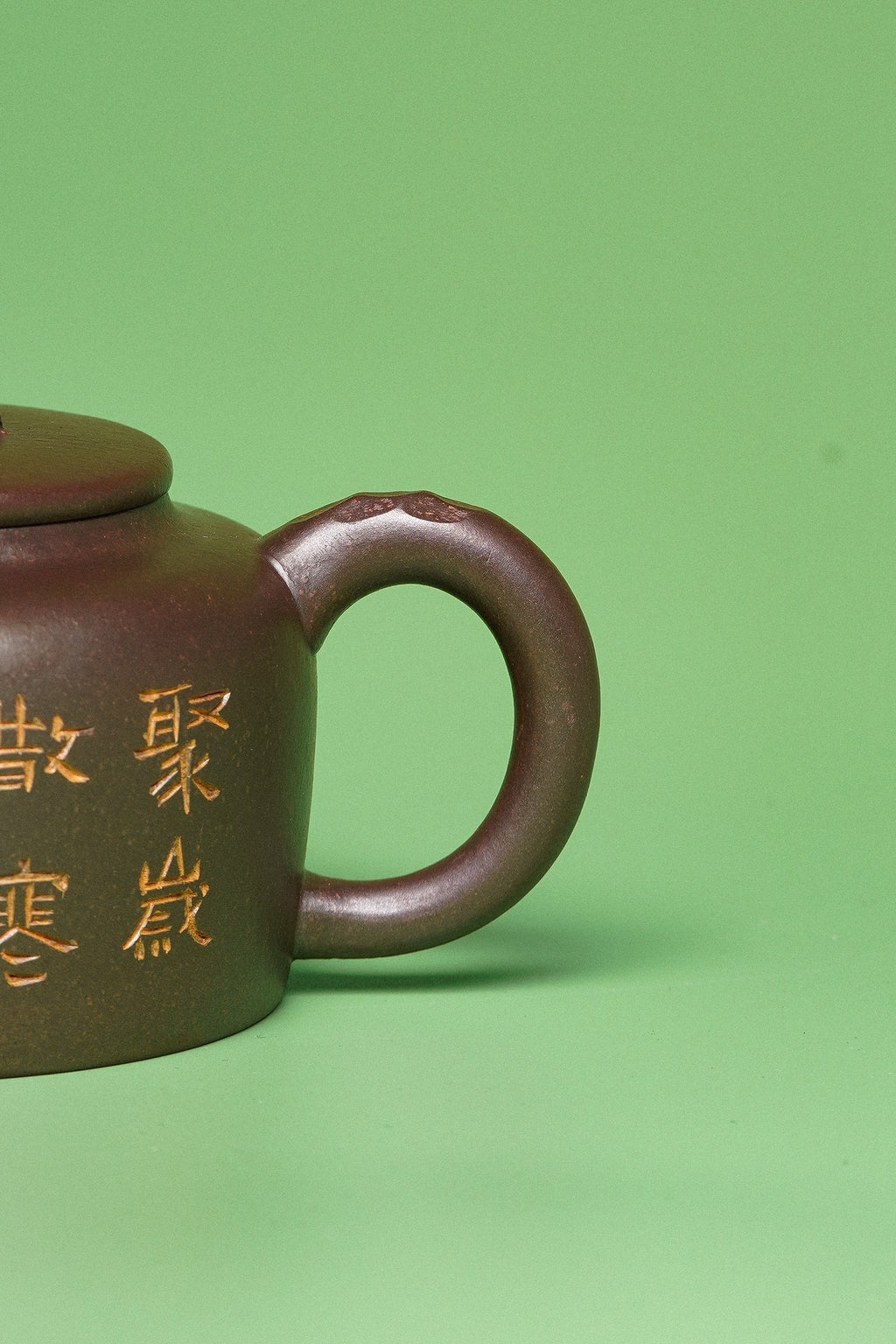 周建春大师扛鼎之作《井栏壶》原矿优质金龙血砂·230cc