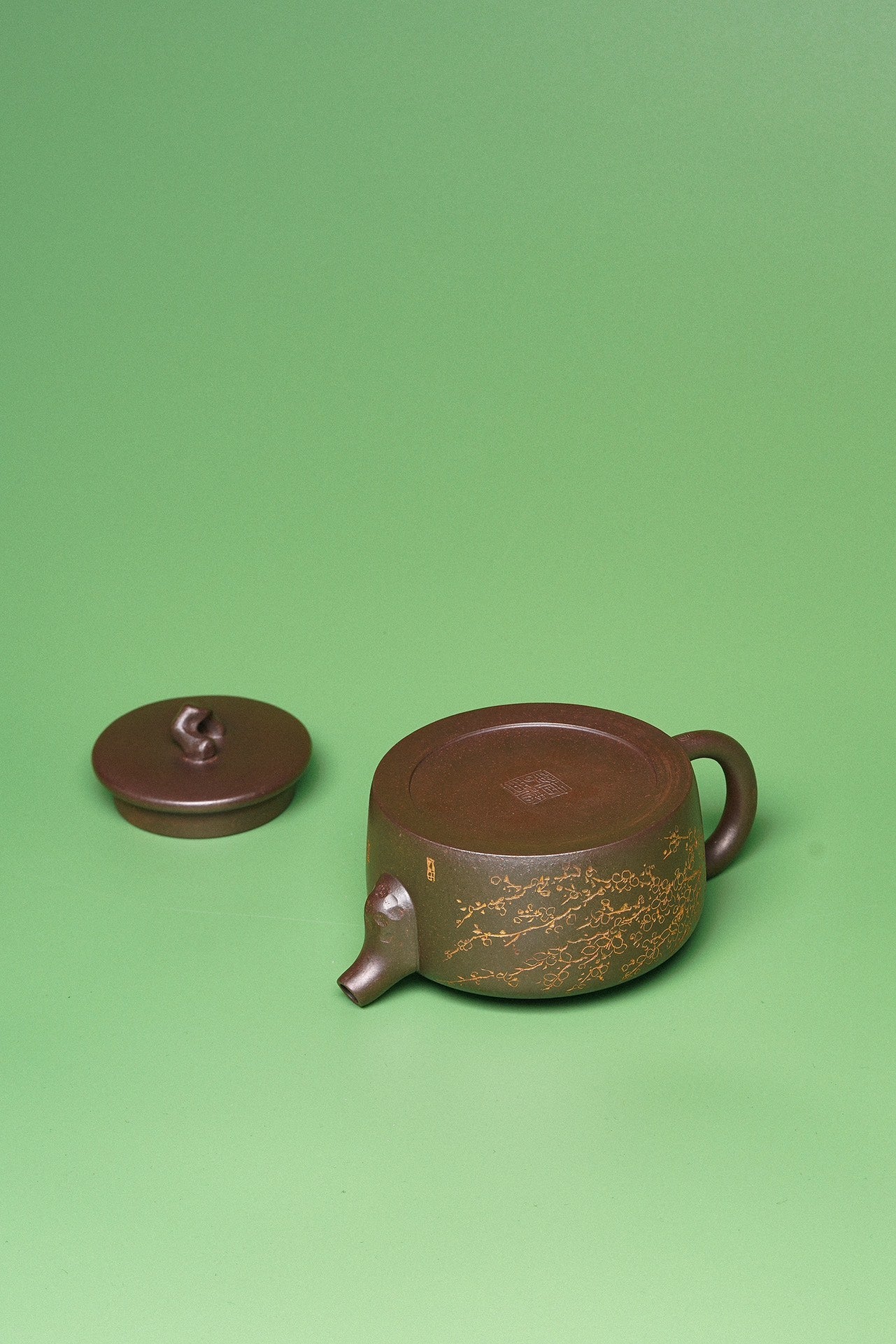 周建春大师扛鼎之作《井栏壶》原矿优质金龙血砂·230cc