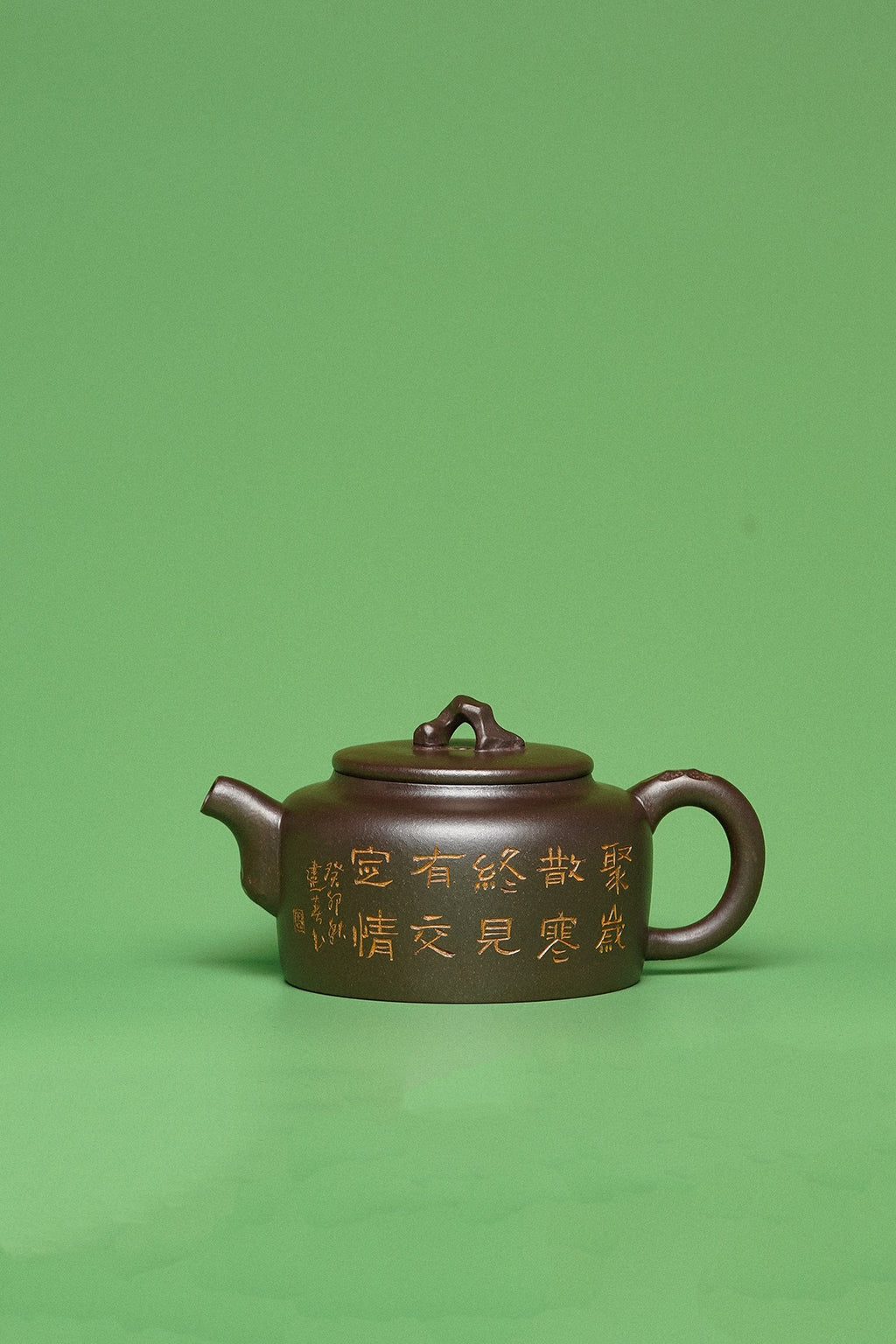 周建春大师扛鼎之作《井栏壶》原矿优质金龙血砂·230cc