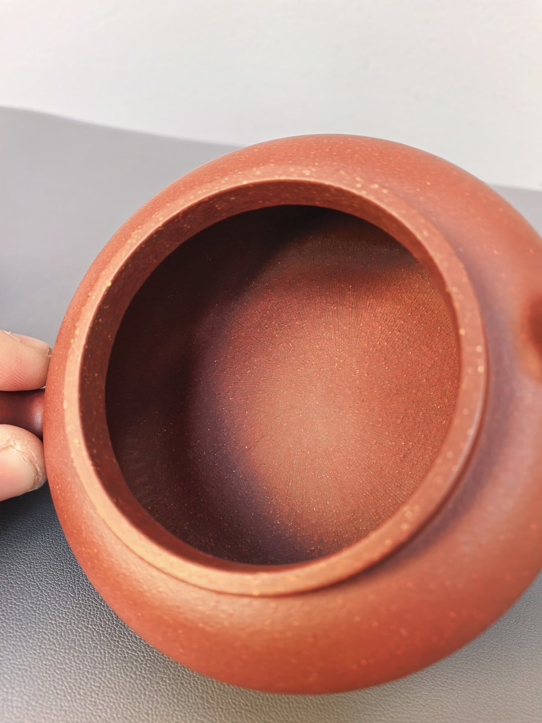 【程辉大师重器】紫砂艺术领军人物·程辉大师《小玉壁》原矿极品红清水·200cc