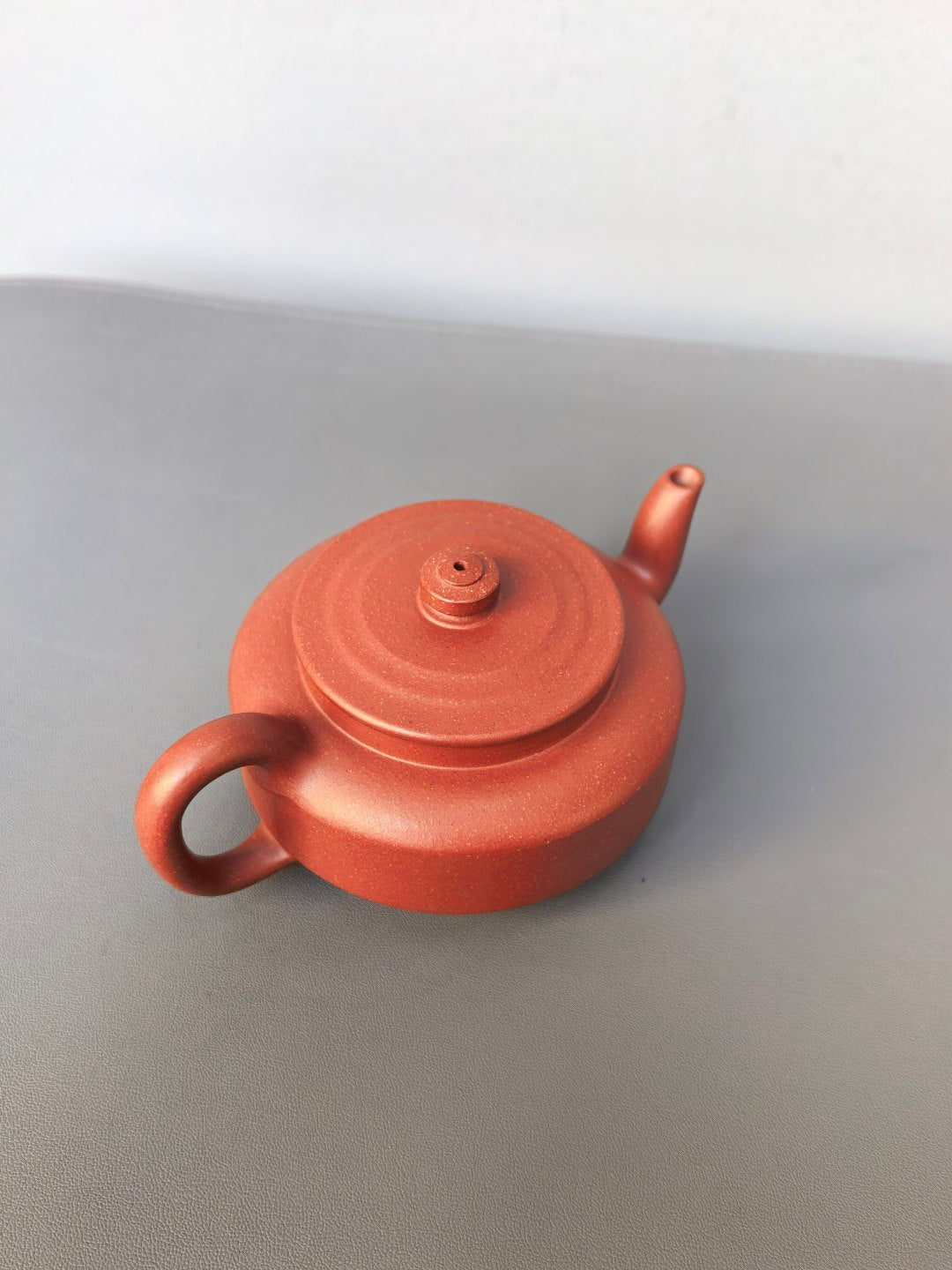 【程辉大师重器】紫砂艺术领军人物·程辉大师《小玉壁》原矿极品红清水·200cc