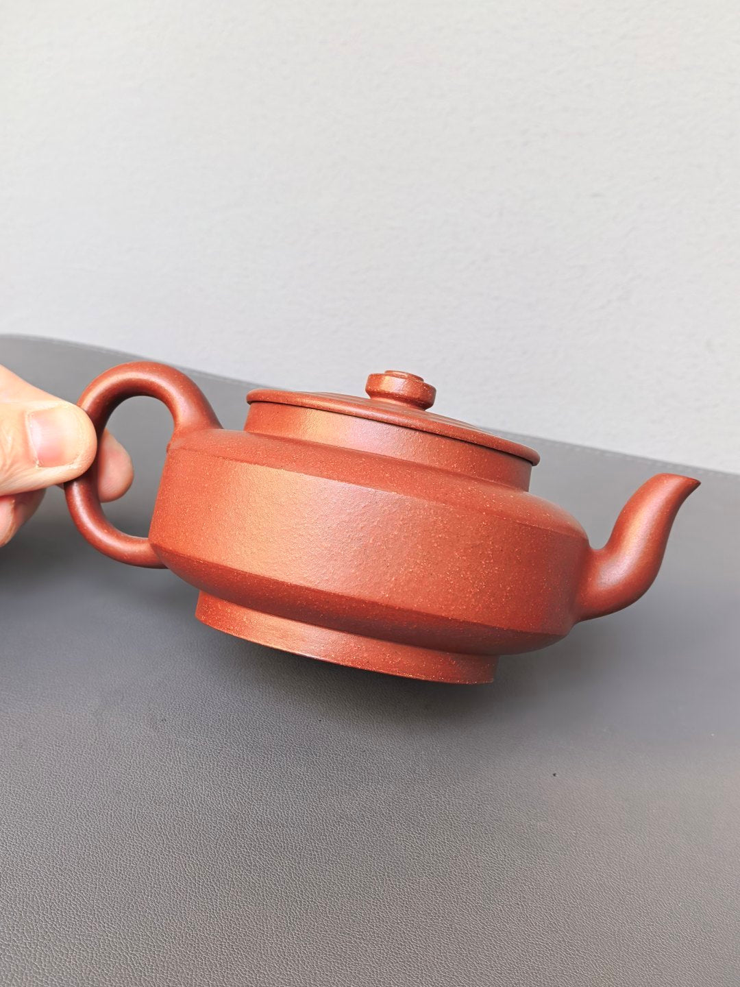 【程辉大师重器】紫砂艺术领军人物·程辉大师《小玉壁》原矿极品红清水·200cc